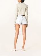 Off-White Jeansshorts, Farbe: 4001 LIGHT BLUE/WHITE (Bild 1)