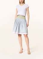 Hammerschmid T-Shirt JANA im Materialmix, Farbe: WEISS (Bild 1)