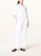 LANIUS Marlenehose aus Leinen, Farbe: WEISS (Bild 1)