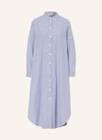 MAERZ MUENCHEN Hemdblusenkleid, Farbe: DUNKELBLAU/ WEISS (Bild 1)