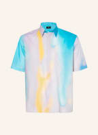 FENDI Short-sleeved shirt comfort fit, Color: NEON BLUE/ LIGHT PURPLE/ YELLOW (Image 1)