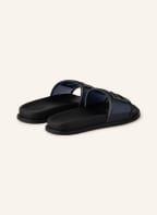 FENDI Pantoletten, Farbe: DUNKELBLAU/ SCHWARZ (Bild 1)