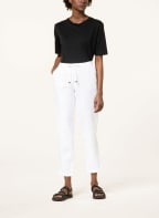 RAFFAELLO ROSSI Leinenhose AMY, Farbe: WEISS (Bild 1)