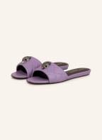KURT GEIGER Pantoletten KENSINGTON mit Schmucksteinen, Farbe: HELLLILA (Bild 1)
