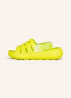 UGG Pantoletten FLUFF YEAH SPORT, Farbe: NEONGRÜN (Bild 1)