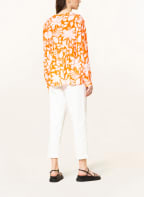 Emily VAN DEN BERGH Blusenshirt, Farbe: WEISS/ ORANGE/ ROSA (Bild 1)
