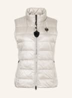 Blauer Lightweight-Daunenweste, Farbe: CREME (Bild 1)