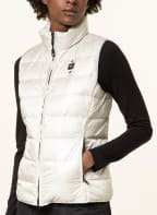 Blauer Lightweight-Daunenweste, Farbe: CREME (Bild 1)