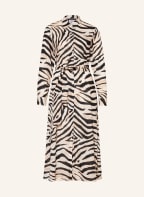LAUREN RALPH LAUREN Hemdblusenkleid, Farbe: SCHWARZ/ ECRU/ BEIGE (Bild 1)