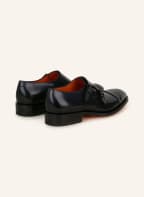 Santoni Double-Monks, Farbe: DUNKELBLAU (Bild 1)