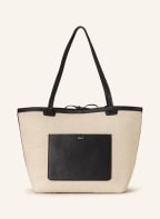 abro Shopper RAQUEL mit Pouch, Farbe: CREME/ SCHWARZ (Bild 1)