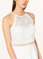 VM VERA MONT Cocktail dress with lace and sequins, Color: WHITE (Image 1)