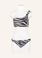 MICHAEL KORS One-Shoulder-Top REVERSIBLE ZEBRA zum Wenden , Farbe: DUNKELBLAU/ WEISS (Bild 1)