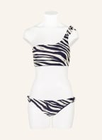 MICHAEL KORS Bikini-Hose REVERSIBLE ZEBRA zum Wenden , Farbe: DUNKELBLAU/ CREME (Bild 1)
