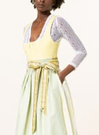 AlpenHERZ Leinen-Dirndl MARINA, Farbe: WEISS/ GELB (Bild 1)