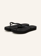 havaianas Zehentrenner SLIM FLATFORM, Farbe: SCHWARZ (Bild 1)