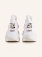 NO CLAIM Sneaker KARYM mit Schmucksteinen, Farbe: WEISS (Bild 1)