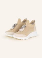 NO CLAIM Sneaker KARYM mit Schmucksteinen, Farbe: ECRU (Bild 1)