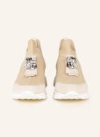NO CLAIM Sneaker KARYM mit Schmucksteinen, Farbe: ECRU (Bild 1)