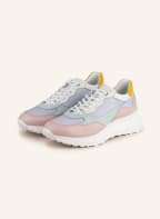 NO CLAIM Sneaker KAETY, Farbe: HELLBLAU/ TÜRKIS/ ROSA (Bild 1)