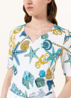 efixelle T-Shirt, Farbe: WEISS/ BLAU/ GELB (Bild 1)