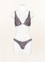 Hot Stuff Brazilian-Bikini-Hose LEO, Farbe: CREME/ BEIGE/ DUNKELBRAUN (Bild 1)