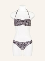 Hot Stuff Basic-Bikini-Hose LEO, Farbe: BEIGE/ DUNKELBRAUN (Bild 1)