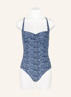 Hot Stuff Badeanzug LEO, Farbe: BLAU/ DUNKELBLAU/ WEISS (Bild 1)