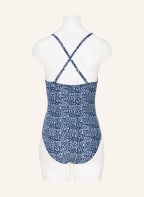 Hot Stuff Badeanzug LEO, Farbe: BLAU/ DUNKELBLAU/ WEISS (Bild 1)