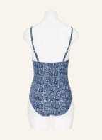Hot Stuff Badeanzug LEO, Farbe: BLAU/ DUNKELBLAU/ WEISS (Bild 1)