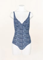 Hot Stuff Badeanzug LEO, Farbe: BLAU/ DUNKELBLAU/ WEISS (Bild 1)