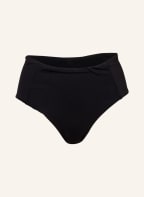 Hot Stuff High-Waist-Bikini-Hose SOLIDS, Farbe: SCHWARZ (Bild 1)