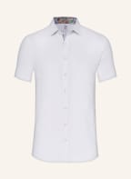 DESOTO Kurzarm-Hemd Slim Fit aus Jersey, Farbe: WEISS (Bild 1)