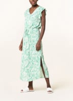 ICHI Kleid IHMARRAKECH, Farbe: WEISS/ GRÜN (Bild 1)