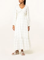 ICHI Kleid IROLIVE, Farbe: CREME/ GRAU/ SCHWARZ (Bild 1)