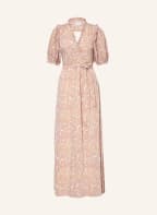 ICHI Kleid IRNOUVEL mit Cut-out, Farbe: WEISS/ ROSÉ/ GELB (Bild 1)