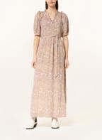 ICHI Kleid IRNOUVEL mit Cut-out, Farbe: WEISS/ ROSÉ/ GELB (Bild 1)