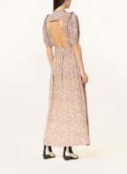 ICHI Kleid IRNOUVEL mit Cut-out, Farbe: WEISS/ ROSÉ/ GELB (Bild 1)