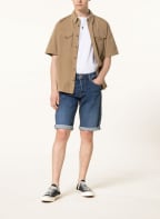 TRUE RELIGION Denim shorts MARCO tapered fit, Color: 4646 BLUE DENIM (Image 1)