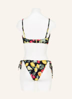 SEAFOLLY Bustier-Bikini-Top LEMONCELLO, Farbe: SCHWARZ/ GELB/ ROT (Bild 1)