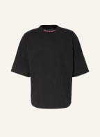 Palm Angels T-shirt, Color: BLACK/ FUCHSIA (Image 1)