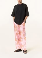 Palm Angels T-shirt, Color: BLACK/ FUCHSIA (Image 1)