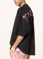 Palm Angels T-shirt, Color: BLACK/ FUCHSIA (Image 1)