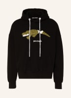 Palm Angels Hoodie , Farbe: SCHWARZ/ DUNKELGRÜN/ WEISS (Bild 1)