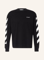 Off-White Tričko s dlouhým rukávem, Barva: ČERNÁ/ BÍLÁ (Obrázek 1)