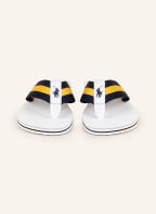 POLO RALPH LAUREN Flip flops , Color: DARK BLUE/ YELLOW (Image 1)