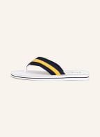 POLO RALPH LAUREN Flip flops , Color: DARK BLUE/ YELLOW (Image 1)
