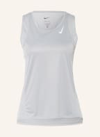 Nike Tanktop DRI-FIT RACE mit Mesh, Farbe: GRAU (Bild 1)