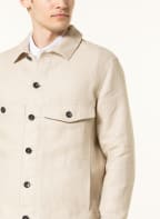 MAERZ MUENCHEN Leinen-Overjacket, Farbe: BEIGE (Bild 1)