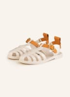 SEE BY CHLOÉ Sandals FLORA, Color: 139/533 chalk nat/lt brown (Image 1)